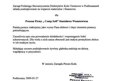 Polskie Stowarzyszenie Diabetyków 2009-05